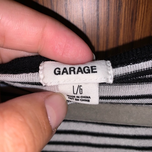 Garage Stripe T-Shirt - Picture 2 of 3